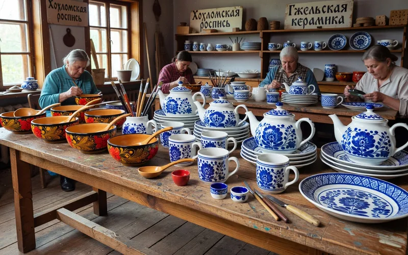 Artisanat russe traditionnel