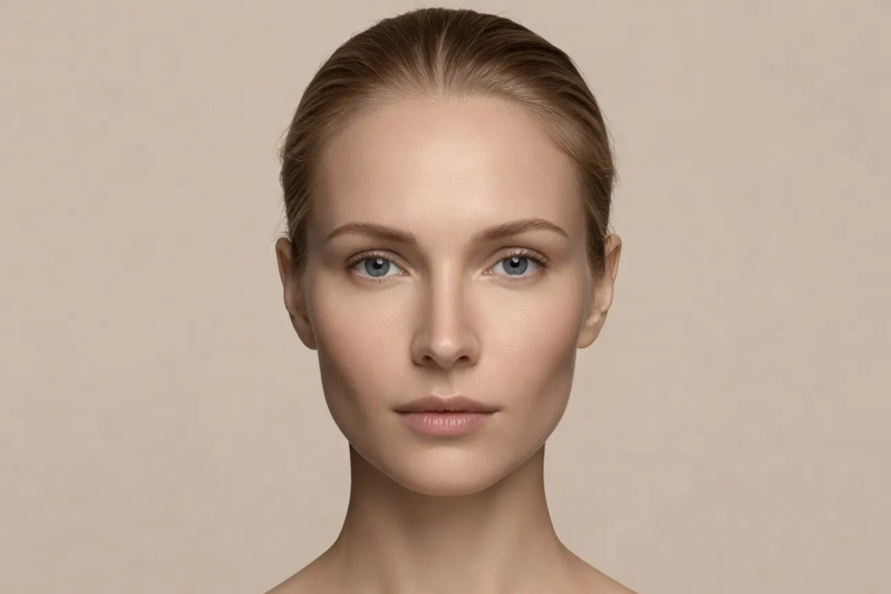 Anatomie du visage femme russe : nez, yeux, pommettes