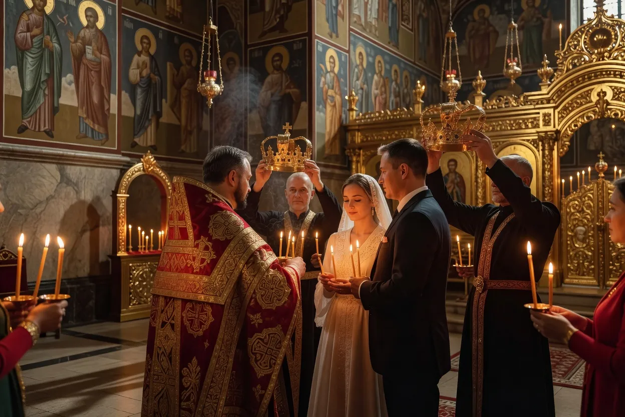 Le mariage traditionnel russe : cérémonie orthodoxe et rites populaires