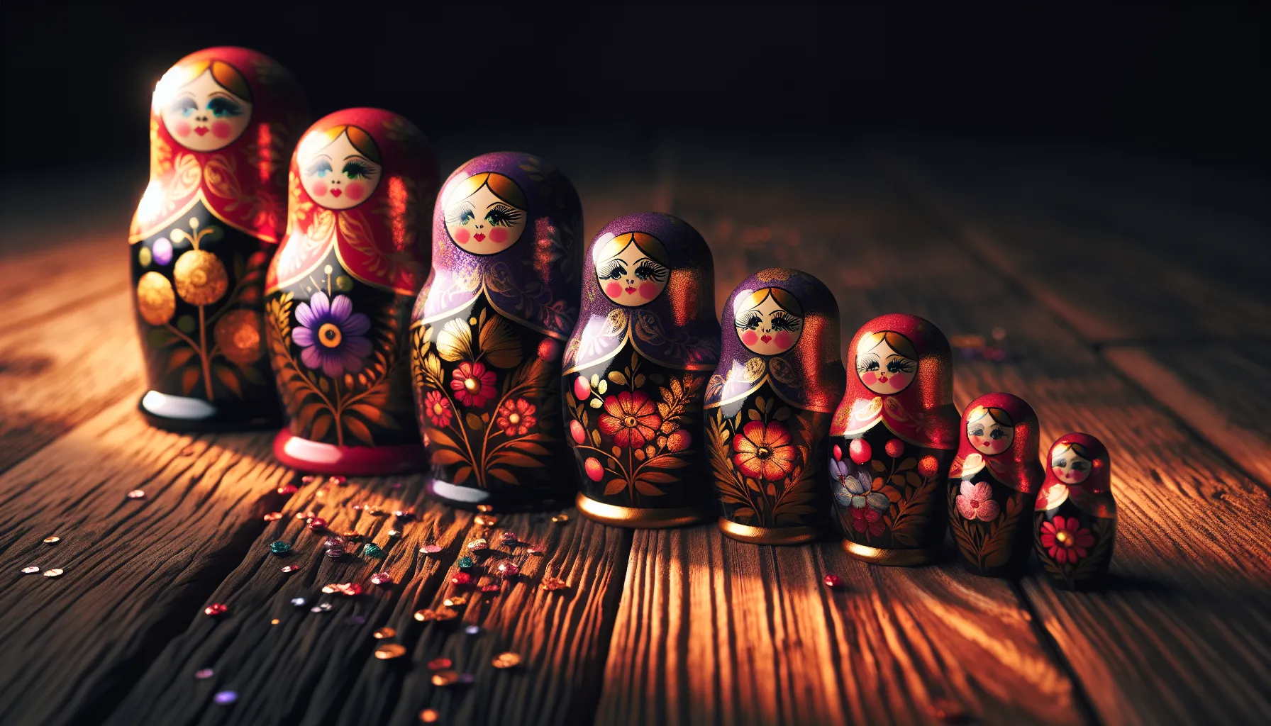 Chaque couleur et motif de la matriochka porte une signification culturelle et spirituelle profonde